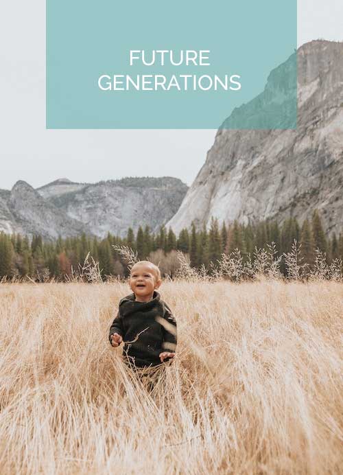 Future Generations Kid Wheat Field Nature Sustainable