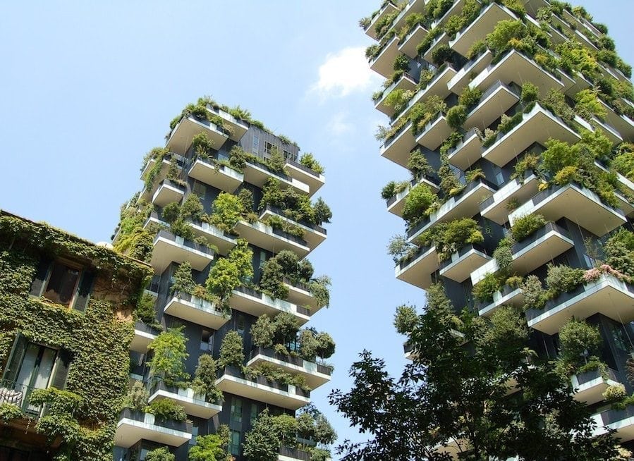 Green Tower Houses living sustainable clean air