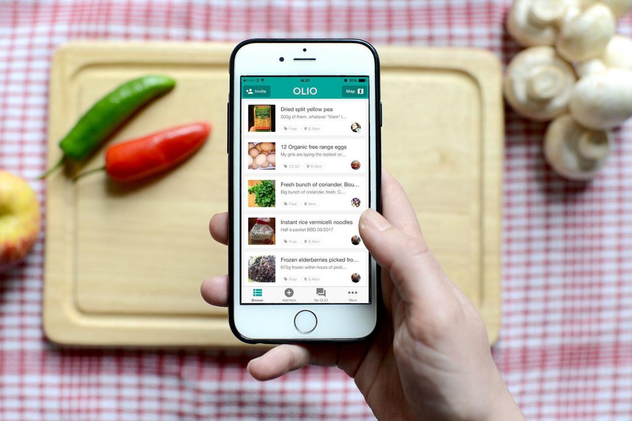 OLIO started life as a food waste app but people are also finding it useful for combatting food